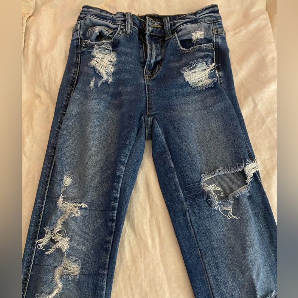 Flying Monkey - Distressed, Flare Leg Jeans Size 23